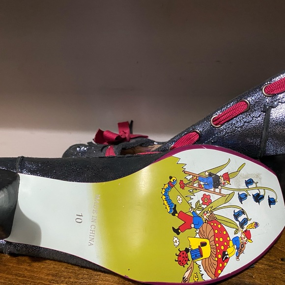Irregular Choice metallic funky heels size 10 eur 41 ✨ - Picture 4 of 4